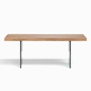 Brooks Dining Table - Glass Base