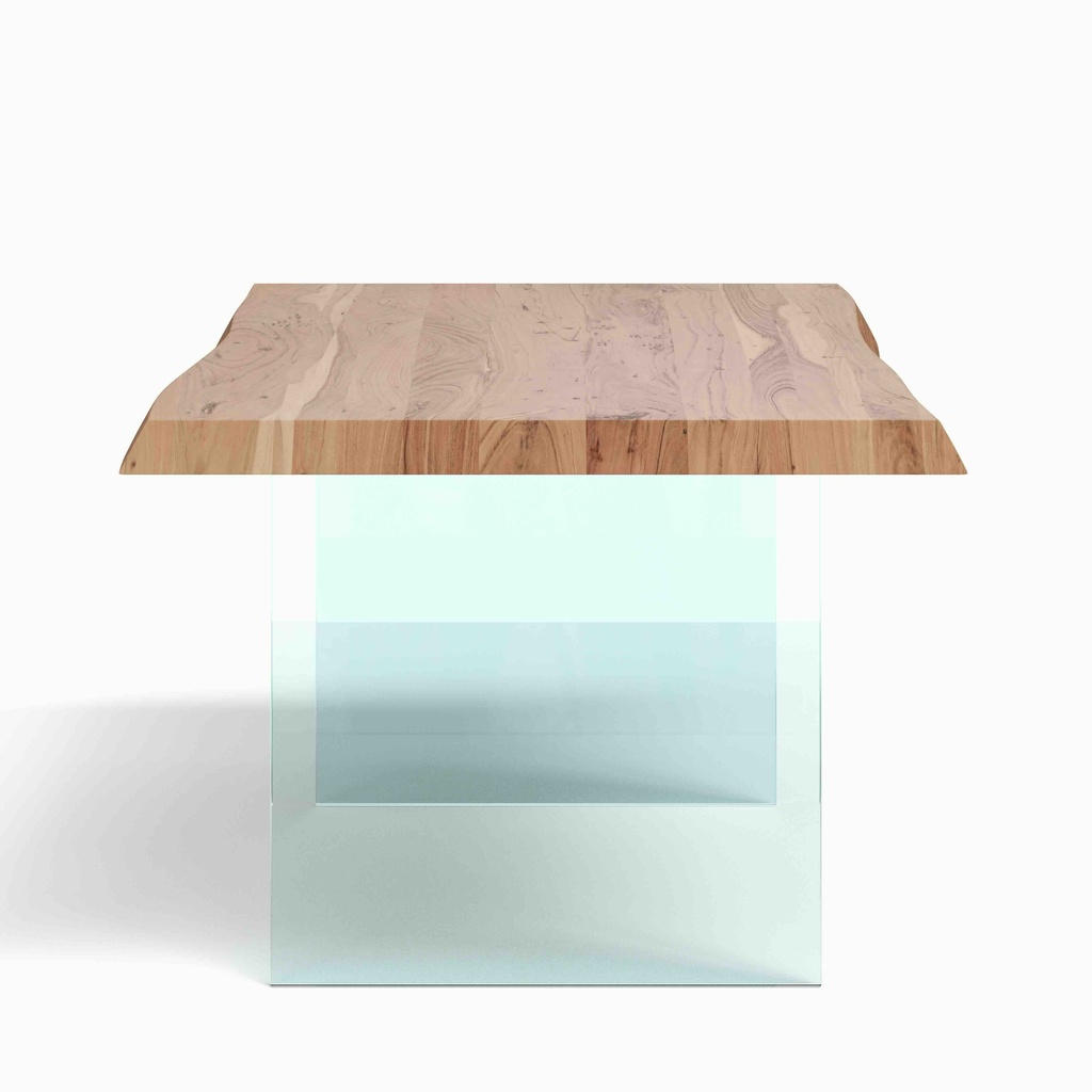 Brooks Dining Table - Glass Base