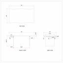 Brooks Dining Table - Glass Base