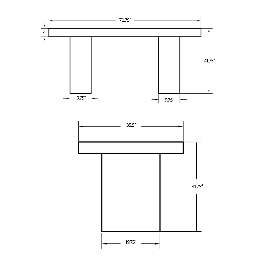 Elcor Table - Bar Height