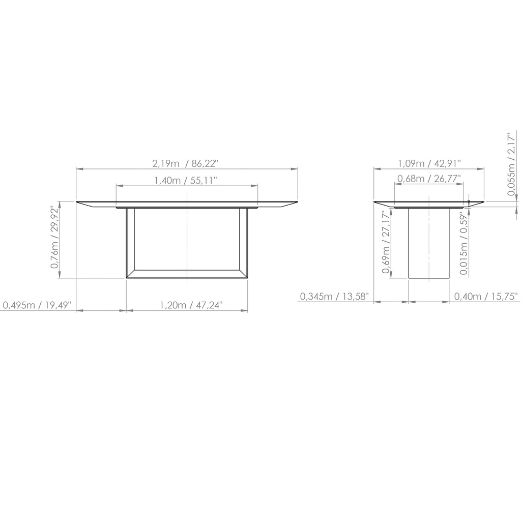 Maiorca Dining Table