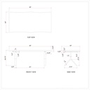 Brooks Dining Table - Y Base