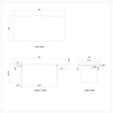 Brooks Dining Table - Glass Base