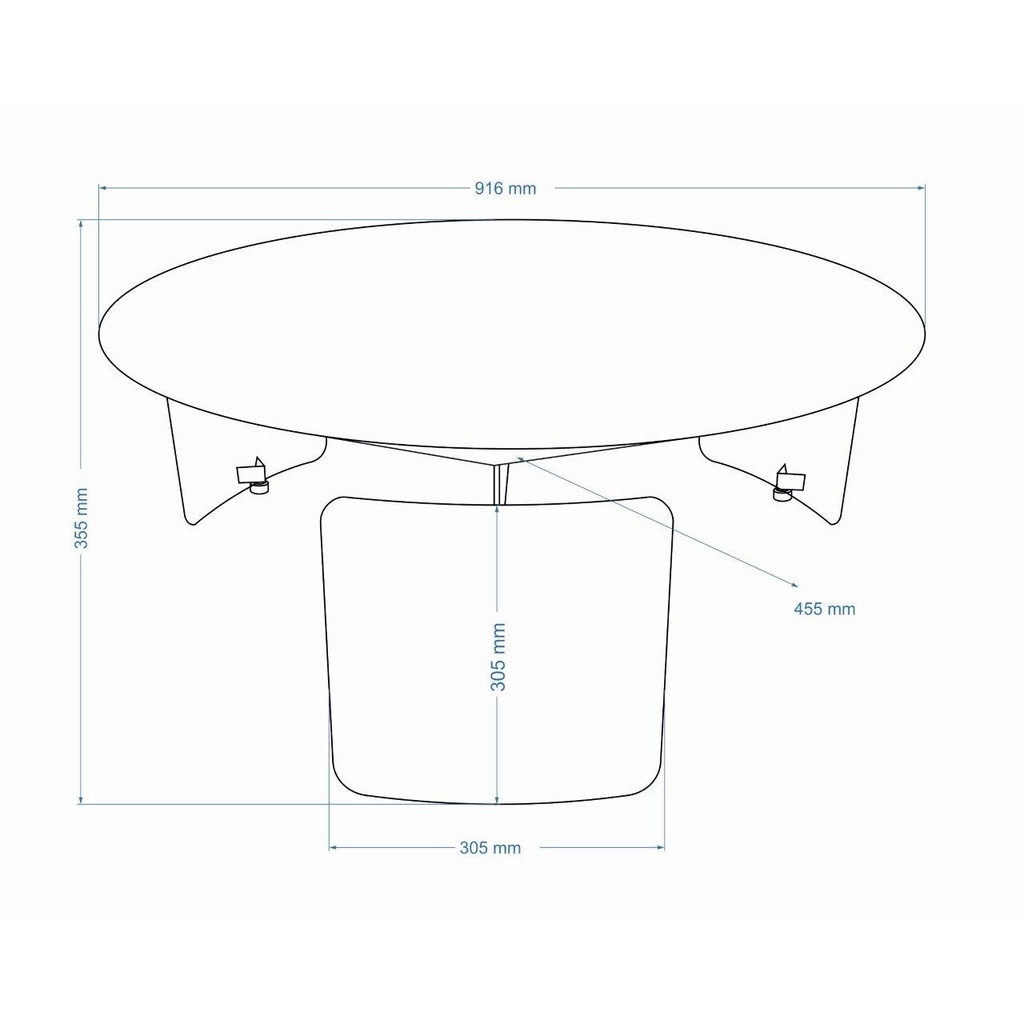 Senshi Industrial Coffee Table