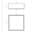 Bloc Square Coffee Table