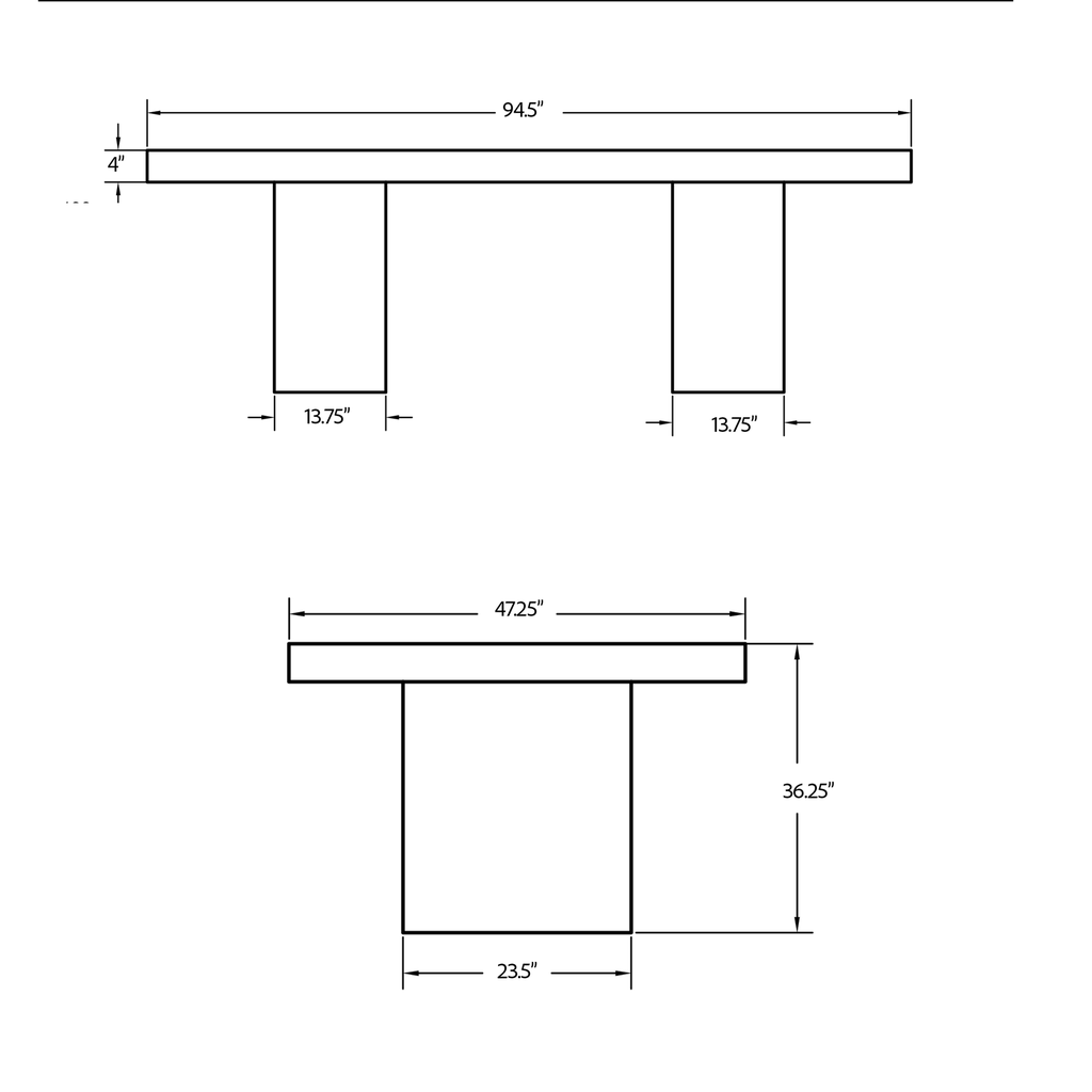 Elcor Table - Counter Height