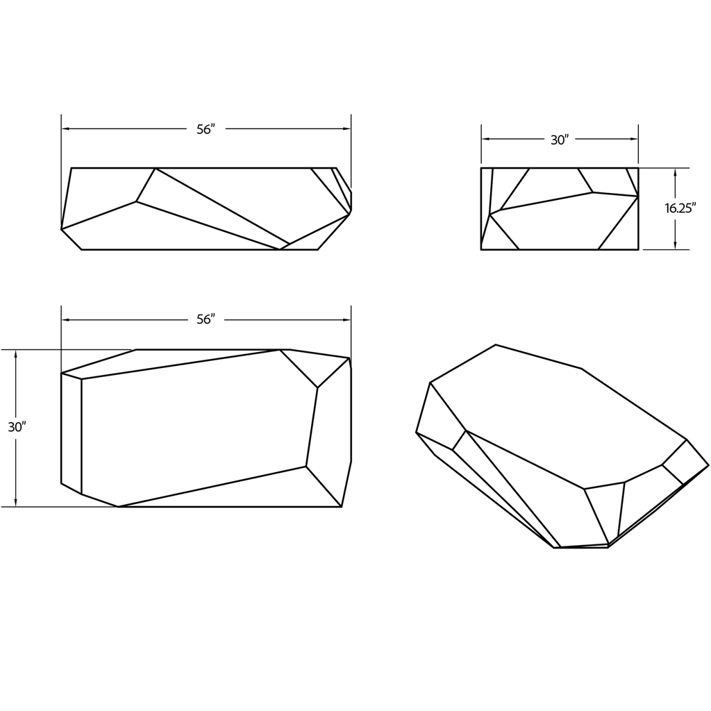 Kristal Coffee Table