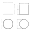 Una Pedestal (Set of 2)