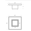 Una Square Coffee Table