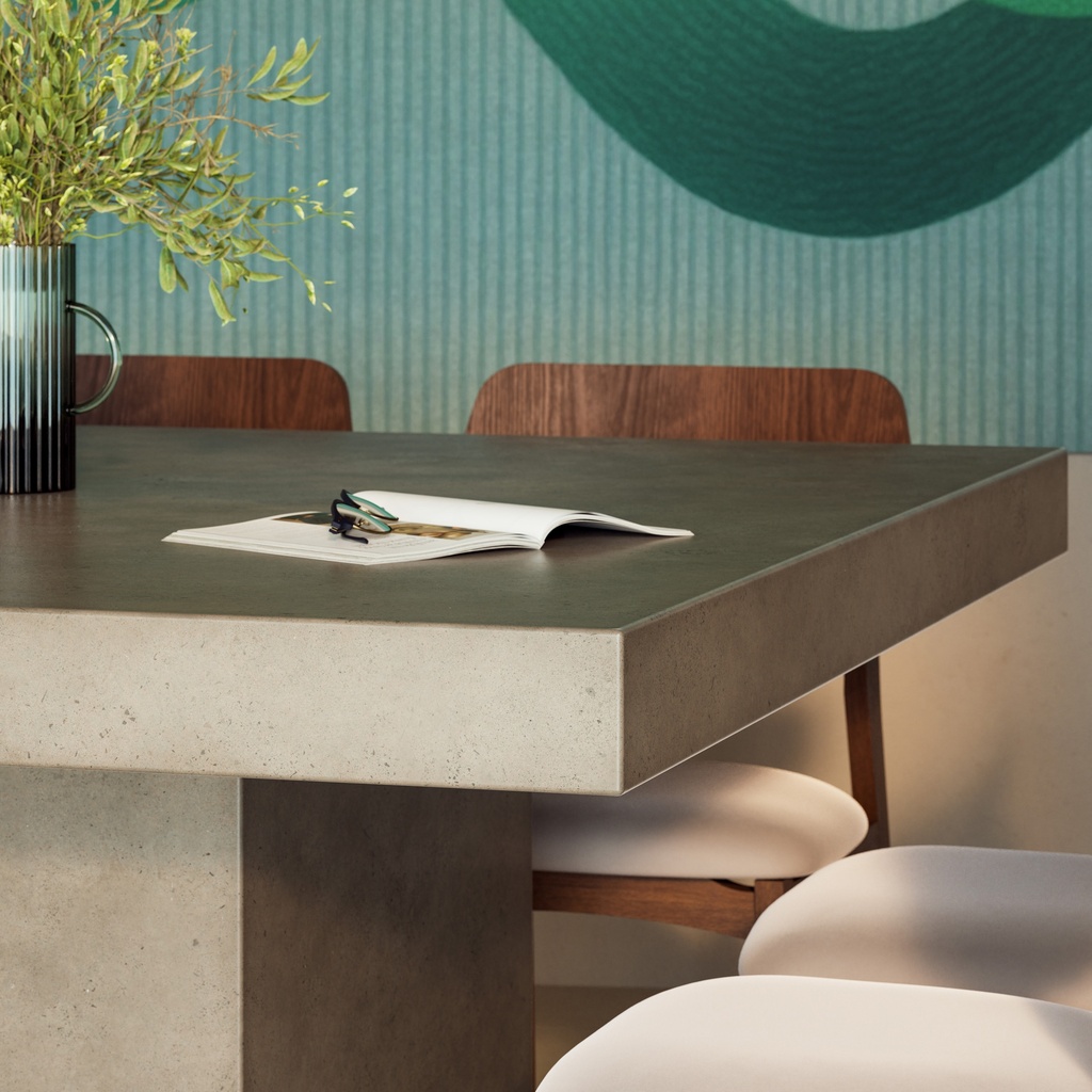 Una 59" Square Table - Dining Height