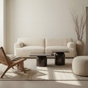 Alessia Enamel Coffee Table (14.25"h)