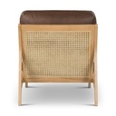 Carmelo Genuine Leather Accent Chair