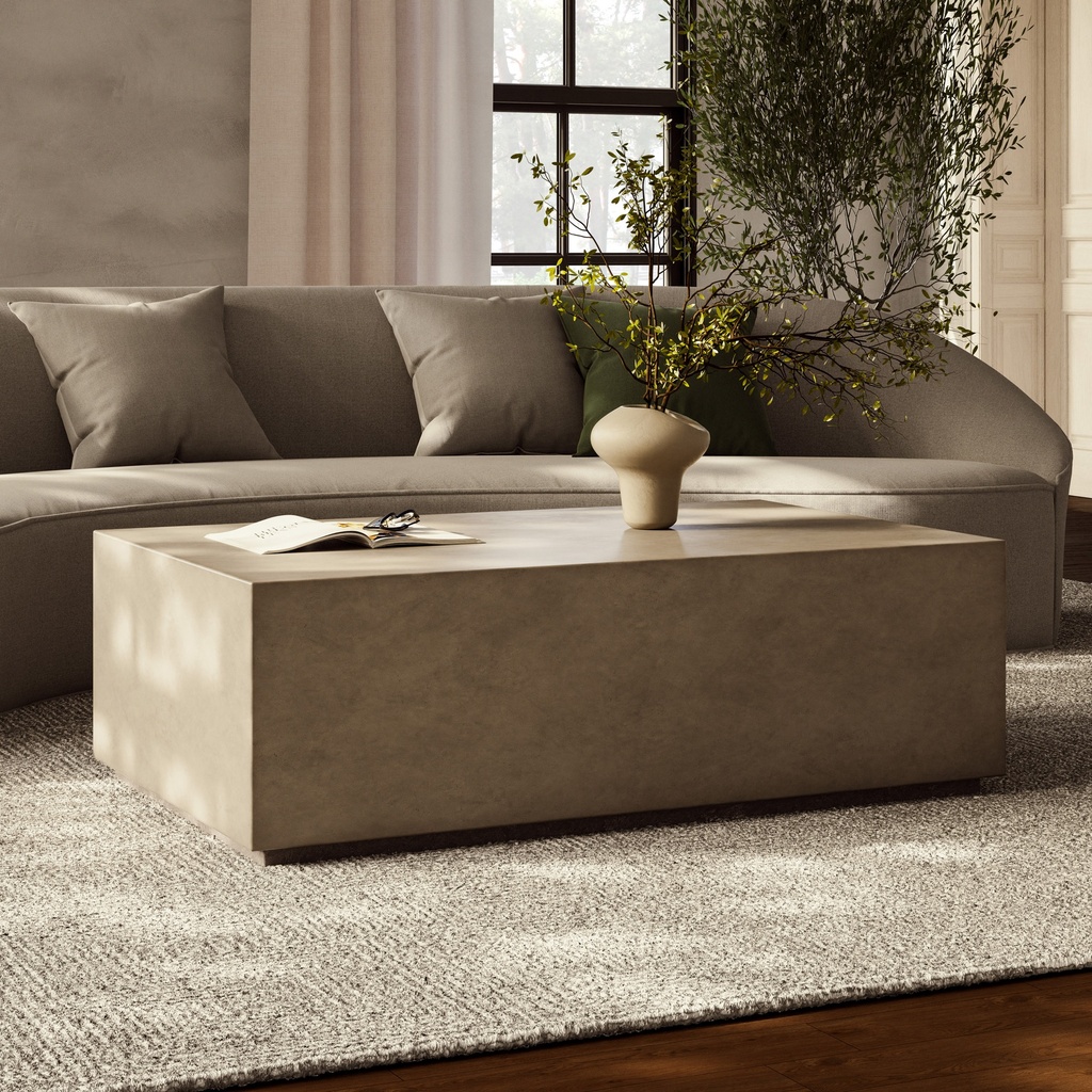 Bloc Rectangular Coffee Table