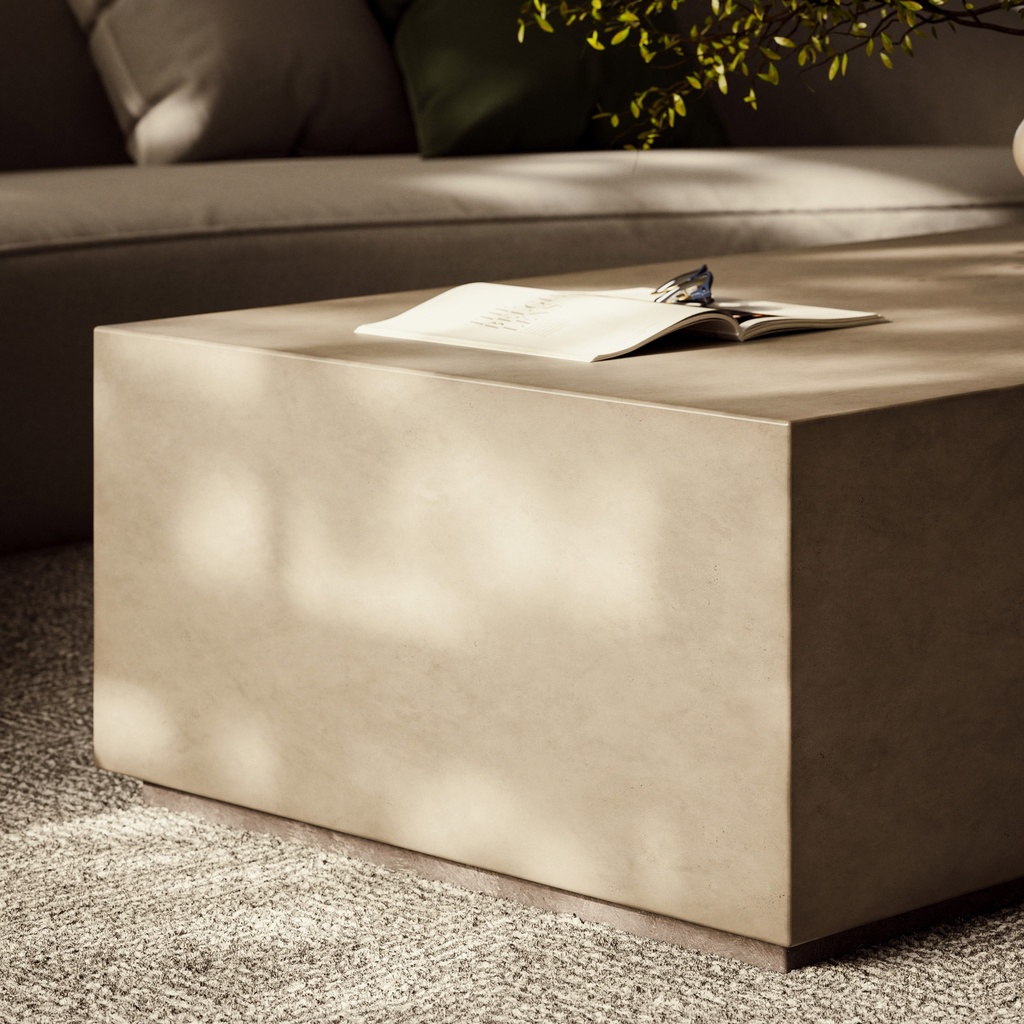 Bloc Rectangular Coffee Table