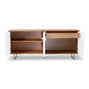 Quadrum Lacquered & Wood Buffet