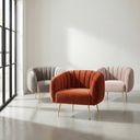 Channeled Accent Chair