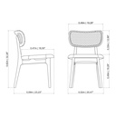 Claudia Cane Side Chair