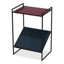 Noemi Enamel Magazine End Table