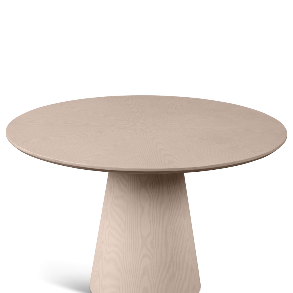 Mona Wood Round Dining Table