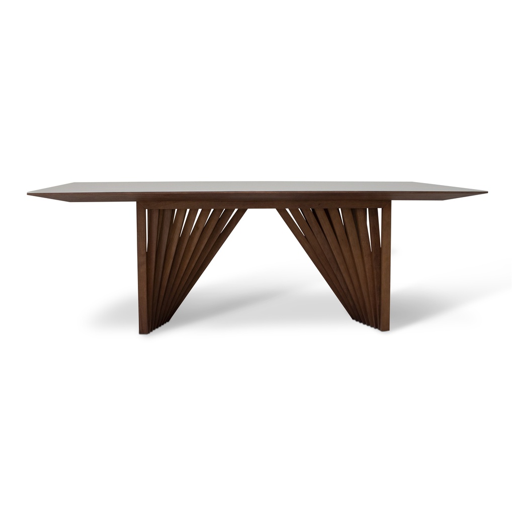 Laguna Slim Dining Table with Glass Top