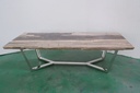 Masso 60" Coffee Table - Natural Dark