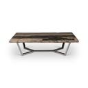 Masso 60" Coffee Table - Natural Dark