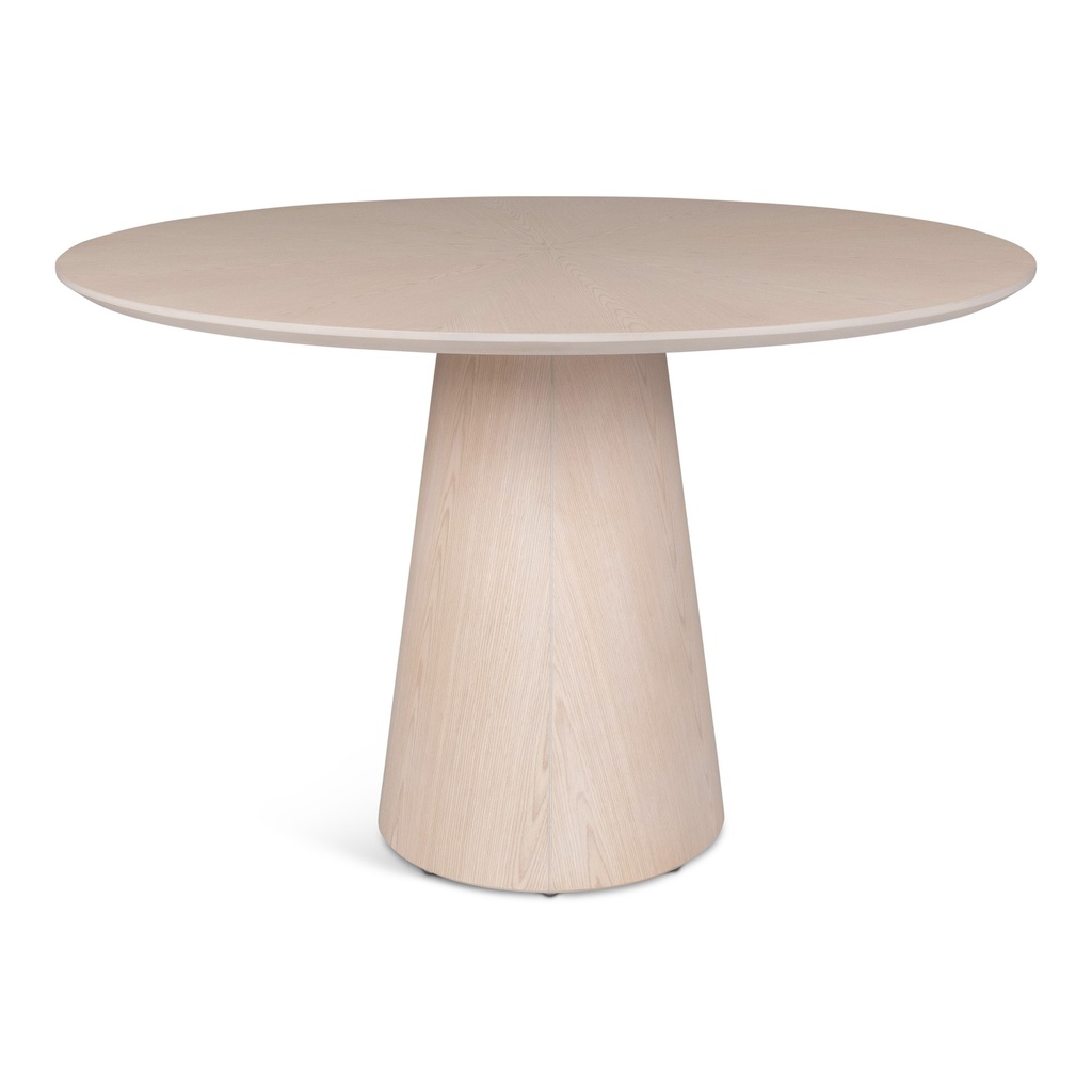 Mona Round Dining Table - Wood Top