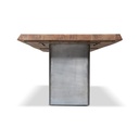 Brooks Dining Table - Cast Slab Base