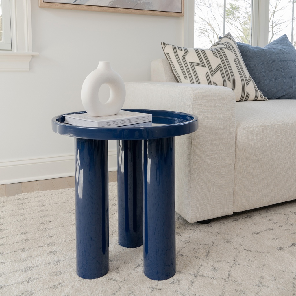 Sofia Enamel End Table