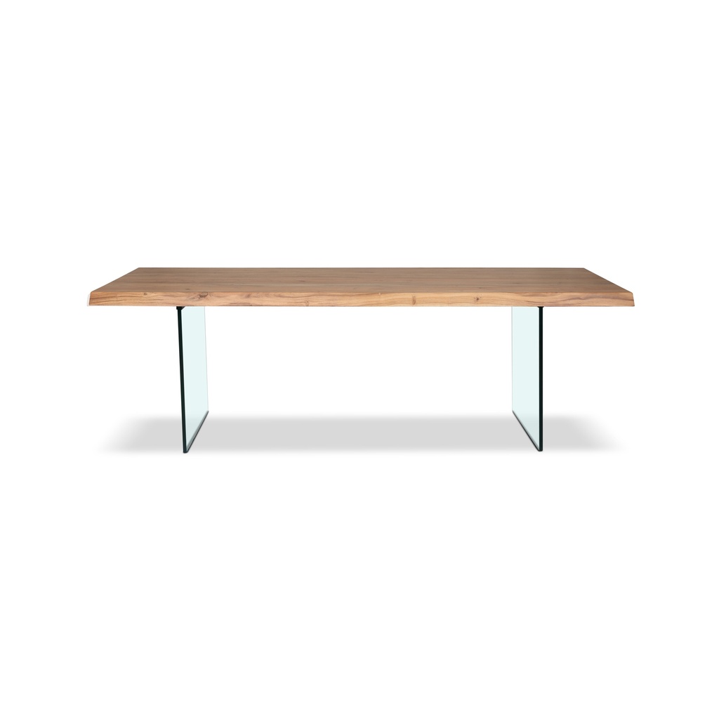 Brooks Dining Table - Glass Base