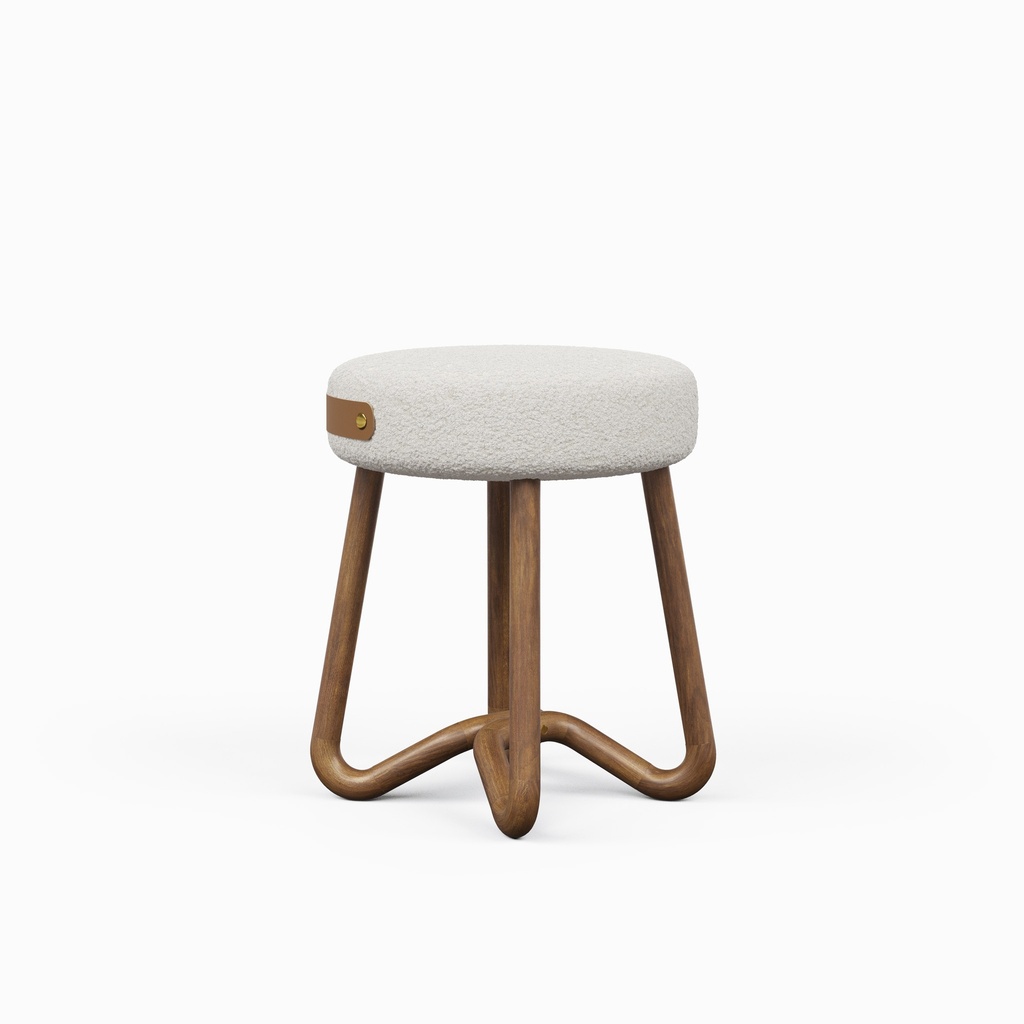 Loop Upholstered Stool