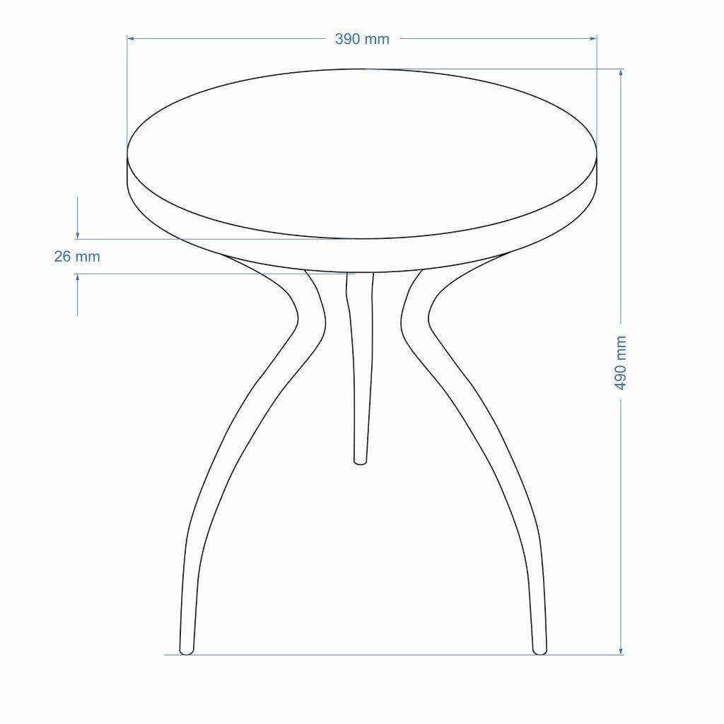 Sarp End Table