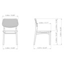 Beth 2.0 Cane Side Chair