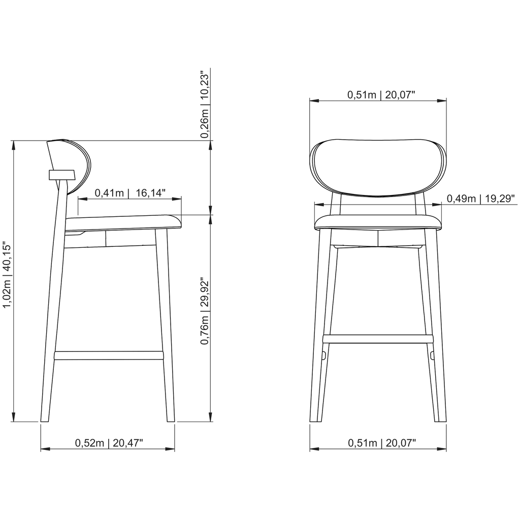 Lucia Bar Stool