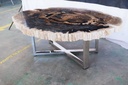 Eliza Coffee Table - Natural Dark