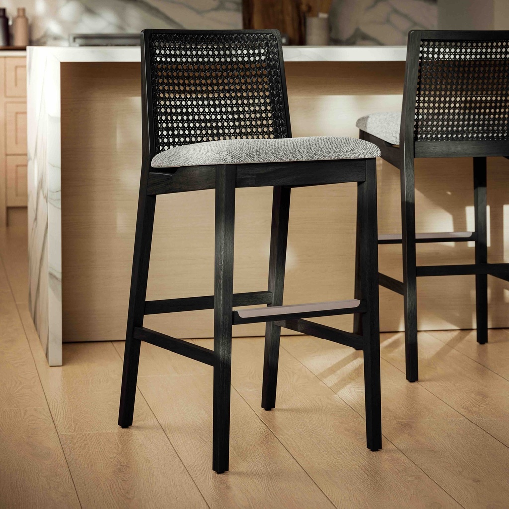 Nardia Cane Counter Stool