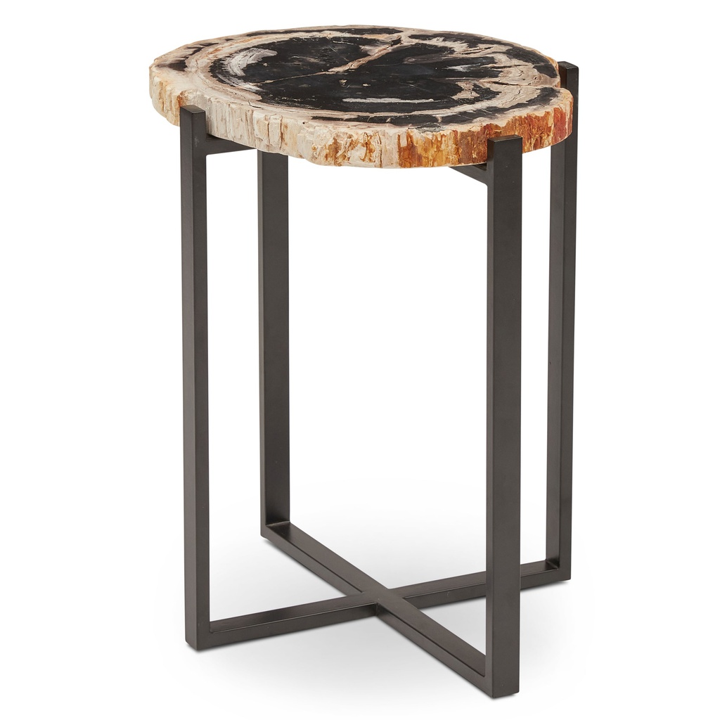 Milo End Table - Natural Dark