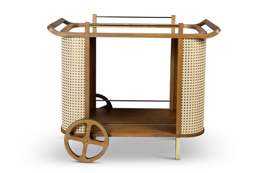 Dinda Cane Bar Cart