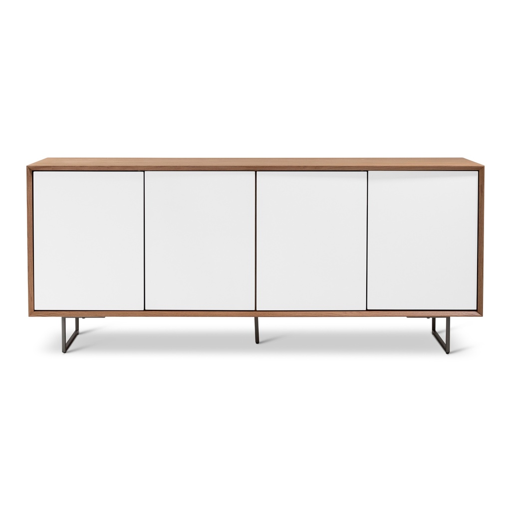 Quadrum Lacquered & Wood Buffet