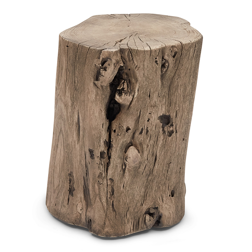 Solid Wood Stump