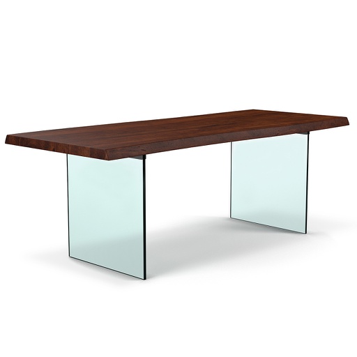 Brooks Dining Table - Glass Base